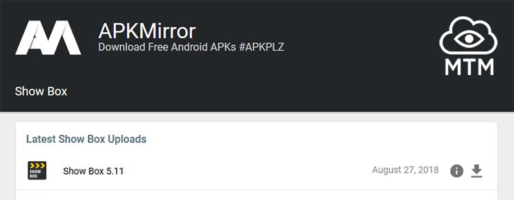 Download Show Box APK