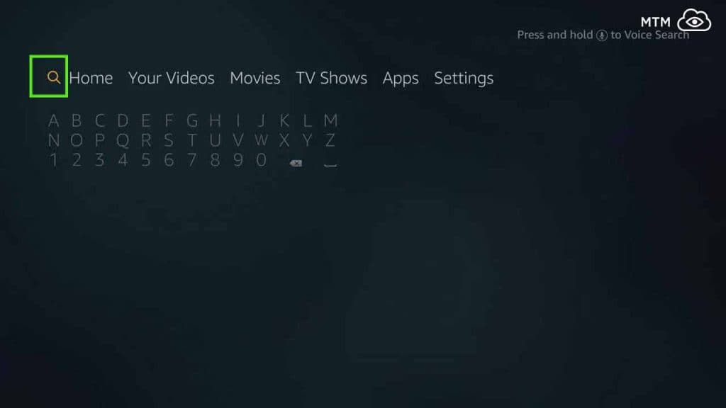 search for downloader to download and install popcorn time apk on firestick