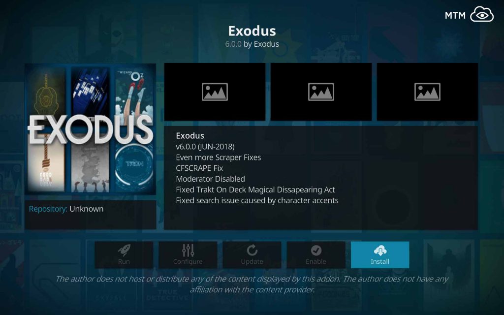 exodus on kodi install