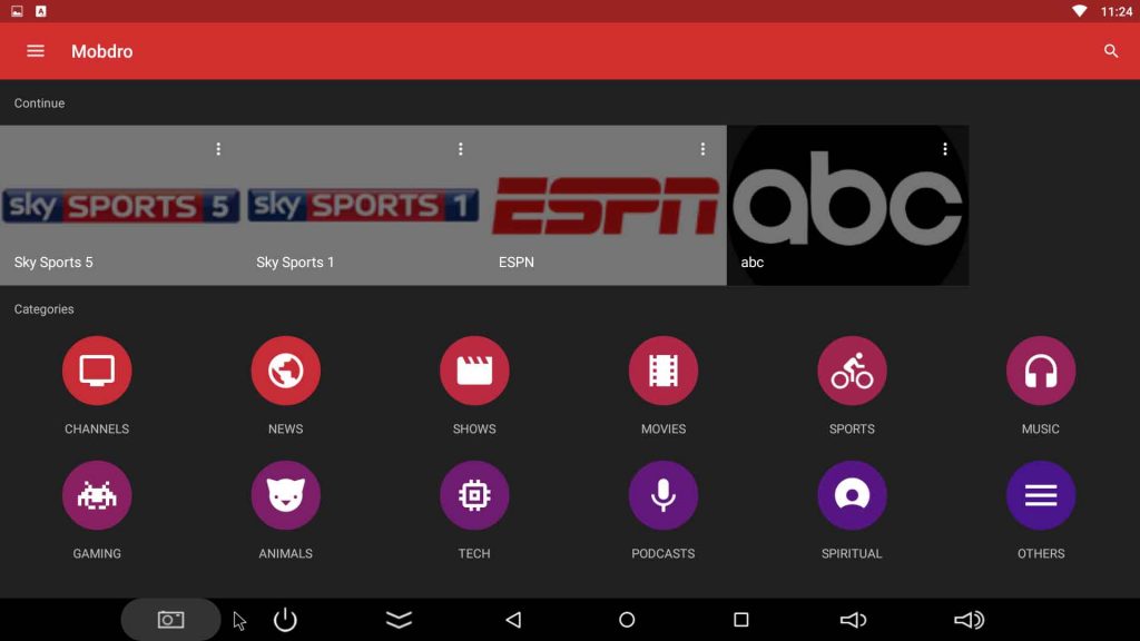 mobdro streaming live tv app for firestick