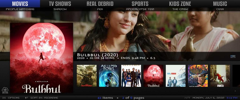 misfit mods lite 18 kodi build movies