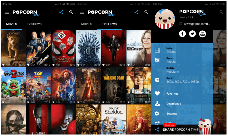 Popcorn Time APK